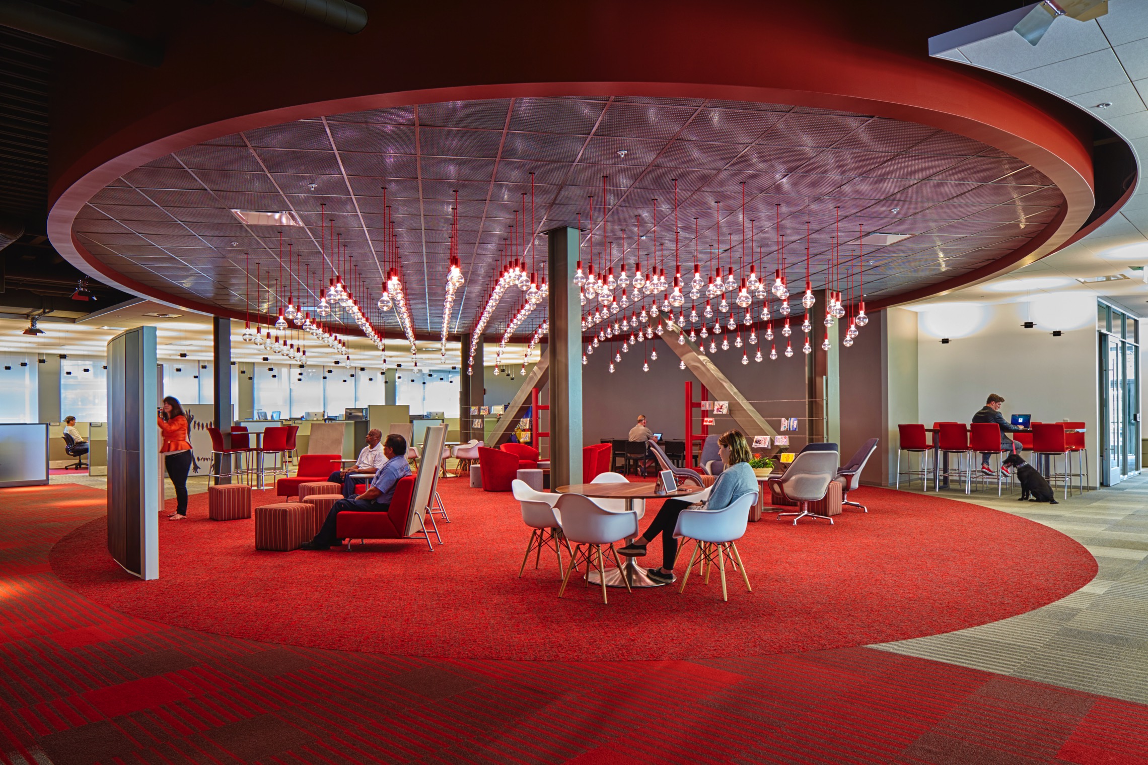 Netflix HQ, Los Gatos interior design