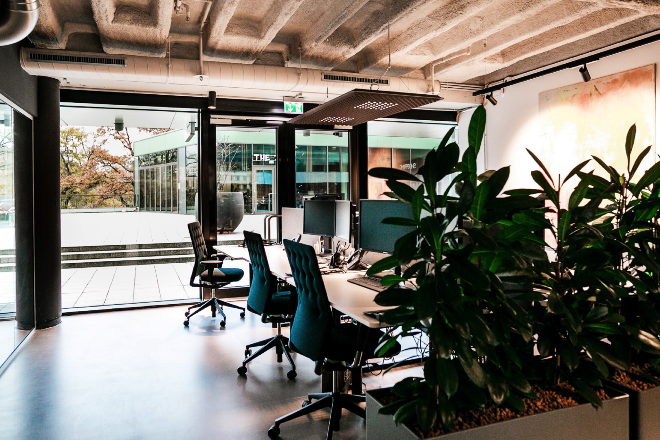 Inspirierender Ort für flexibles Coworking Office